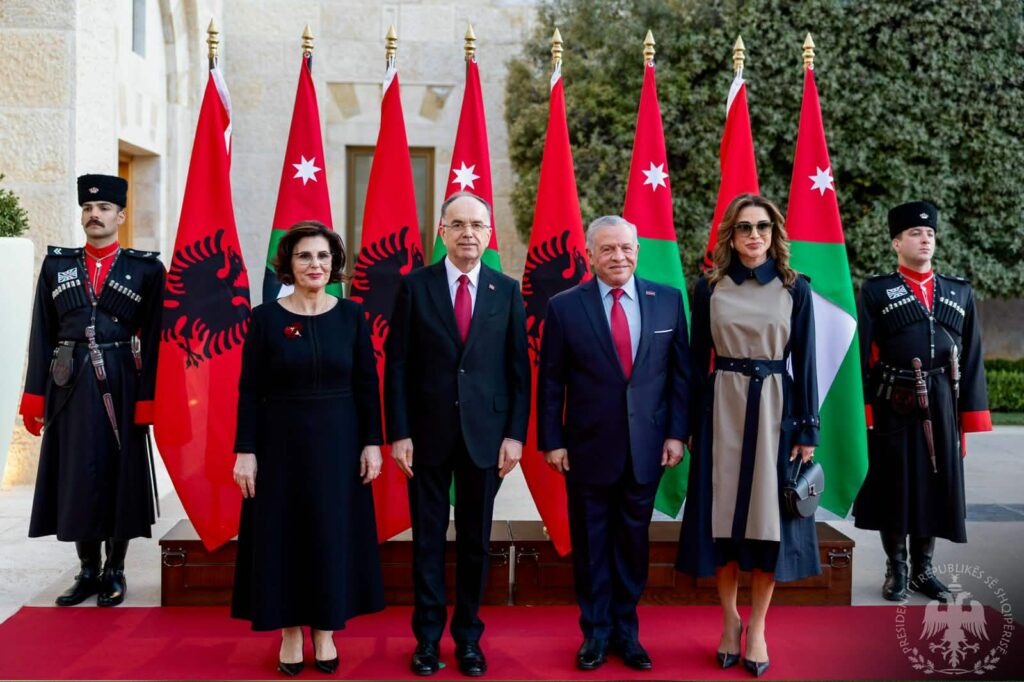 Presidenti Begaj pritet në një vizitë zyrtare nga Mbreti Abdullah i Jordanisë: Shqipëria dhe Jordania drejt një faze të re bashkëpunimi (FOTOT)
