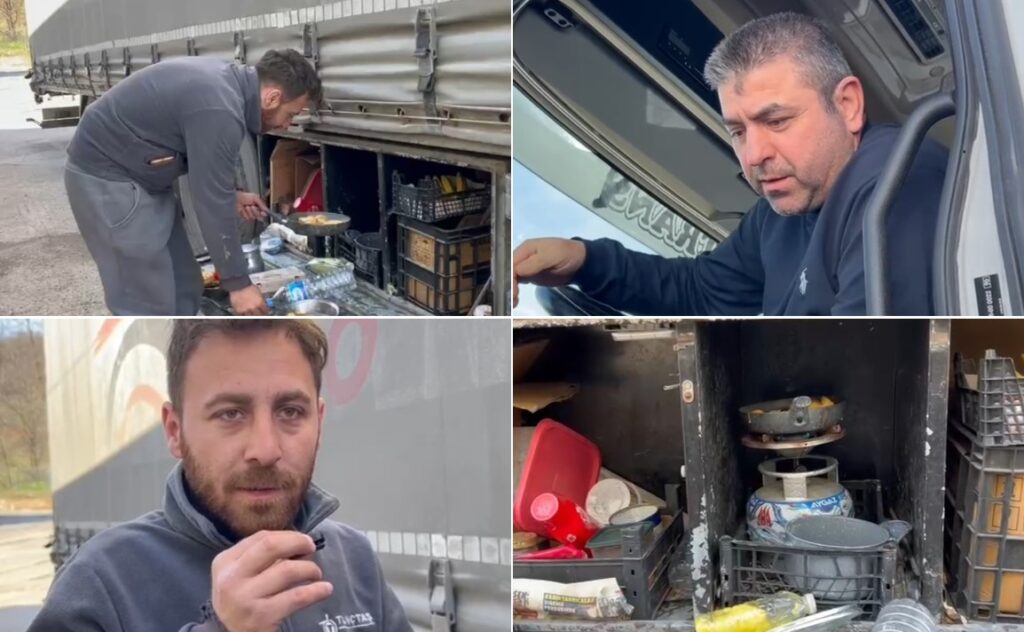 Shoferët turq të bllokuar nga shembja e rrugës në Librazhd: Kemi mbetur pa bukë e ujë, na presin fëmijët në shtëpi