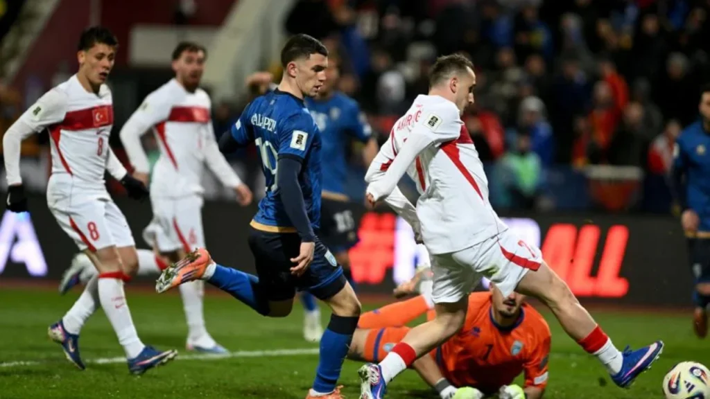 Kosova humb ndaj Turqisë finalen e play off, turqit në Botërorin 2026