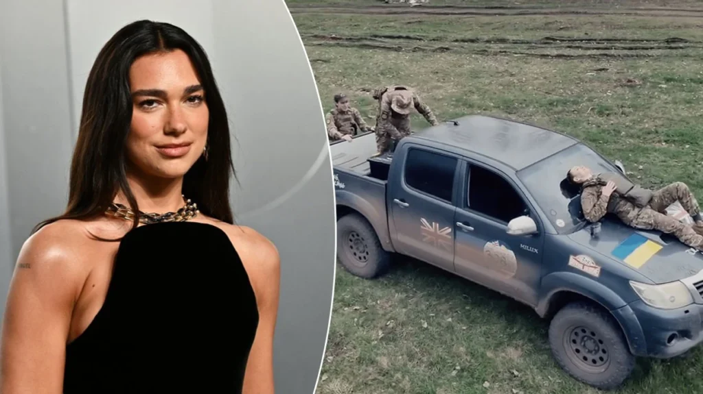Dua Lipa ndihmon mjekët ukrainas të sigurojnë një ‘pickup’ për evakuime në zonën e luftës