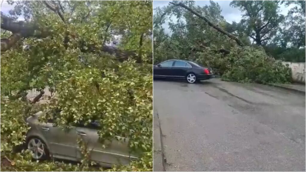 Moti i keq në Durrës/ Krijohen probleme në qarkullim në zonën e Plepave