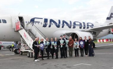 Finnair nis fluturimet direkte mes Helsinkit dhe Tiranës