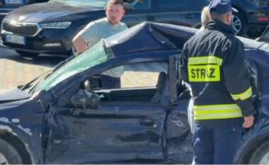Aksident i rëndë në aksin Pogradec-Qafë Thanë, përplasen “kokë më kokë” dy automjete, dërgohen me urgjencë në spital dy persona