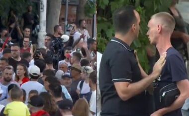 “Rama në burg, Berisha në burg”, demokratët të revoltuar me thirrjet e protestuesve, tentojnë t’i provokojnë