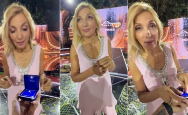 Mimoza Ahmeti fitoi edhe një unazë diamanti në vlerë 10 mijë euro