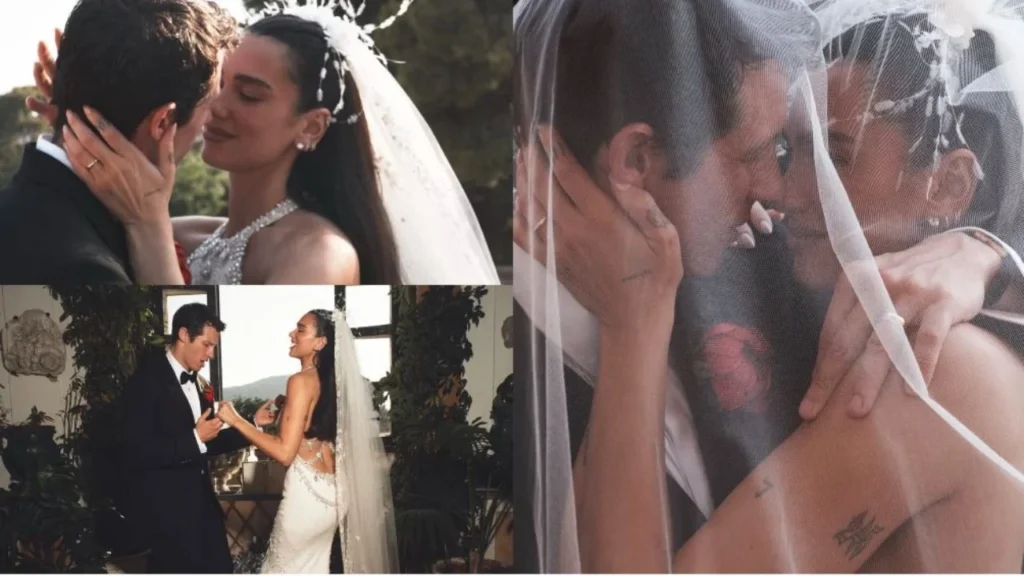 Dua Lipa kurorëzon dashurinë me Callum Turner, publikohen pamjet e para nga dasma luksoze në Siçili