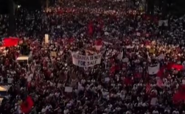 Protesta masive për largimin e Ramës, DW publikon pamjet me dron: Pjesëmarrja dhe mobilizimi më i madh
