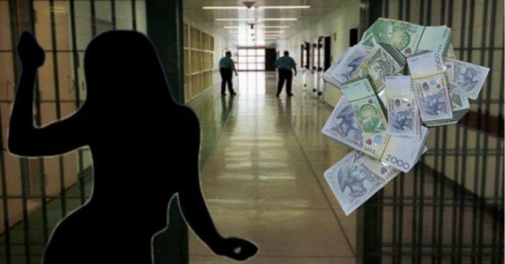Blonde woman identified at Peqin prison / Investigation into the case, suspected of meeting 2 convicts