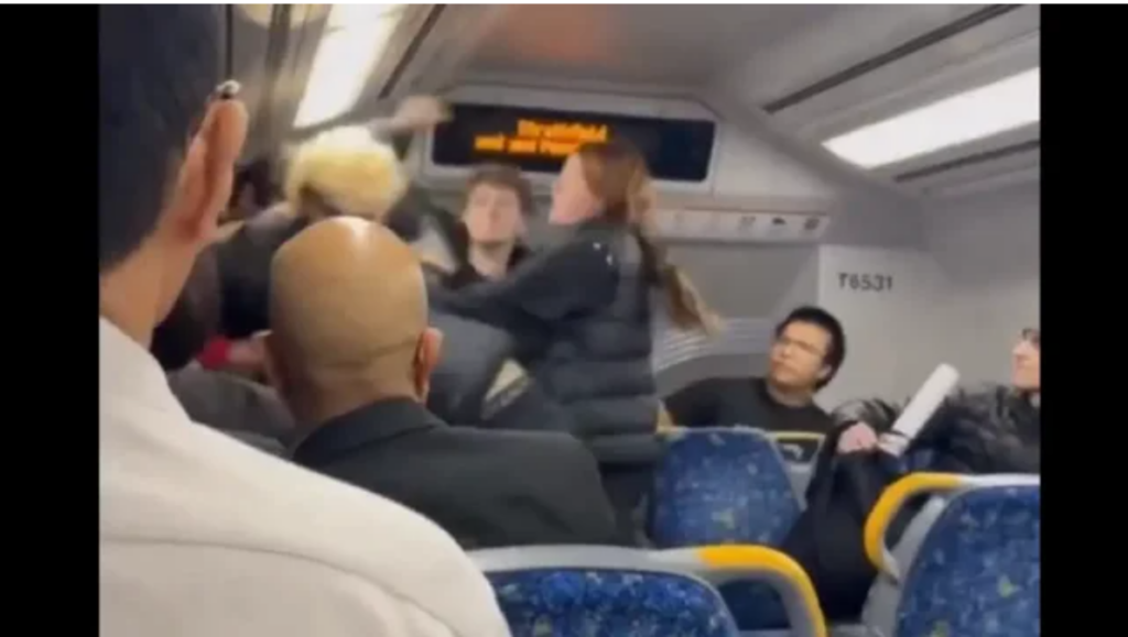 VIDEO/ Incident në një tren në Sydney, pasagjeri u kërkoi të ulnin muzikën, të rinjtë e dhunojnë me grushte