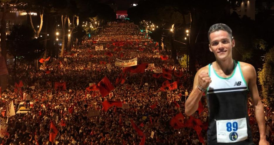 Njerëzit e lirë nuk mund të frikësohen/ Atleti David Nikolli denoncon: Më hoqën nga puna sepse dola në protestë (VIDEO)