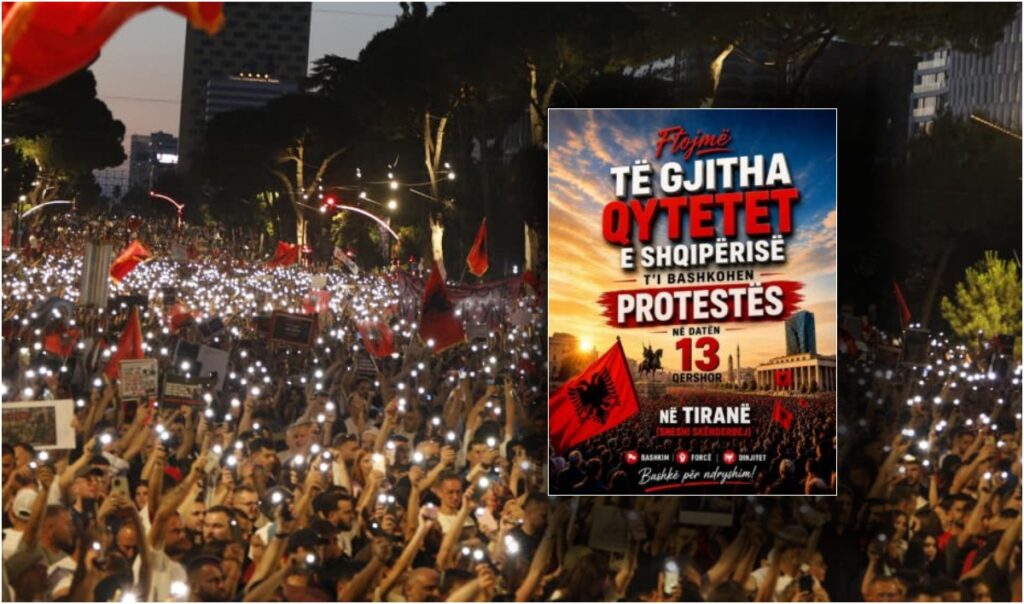 Mbahet sot protesta e 14-të kundër qeverisë, mijëra qytetarët vijojnë kërkesën për largimin e kryeministrit: Rama jep dorëheqjen!