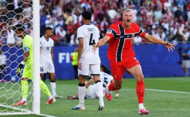 Haaland shkëlqen me dopietë në start, Norvegjia mposht 4-1 Irakun