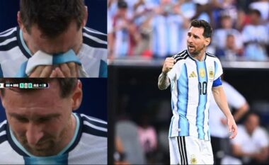 Messi zbulon arsyen e lotëve gjatë ndeshjes: Kam kaluar ditë të vështira, tani ndihem si Nadal
