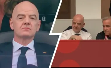 Si arrin Gianni Infantino të jetë në dy ndeshje të Kupës së Botës FIFA brenda së njëjtës ditë?