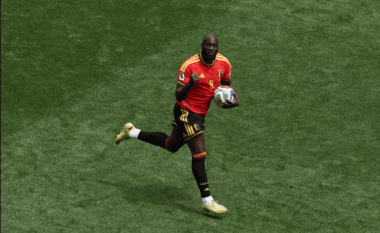 Lukaku kalon minutazhin me Belgjikën në Botëror krahasuar me të gjithë sezonin te Napoli