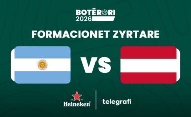 Argjentinë – Austri, publikohen formacionet zyrtare: Messi e nis ndeshjen si titullar