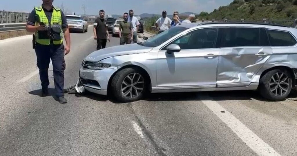 Crash on the Fier-Vlorë Highway Near Mifol, Three Injured