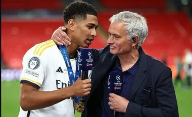 Jude Bellingham vlerëson Jose Mourinhon: Mezi pres të punoj me një trajner të madh