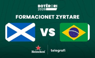 Skoci-Brazil, dalin formacionet zyrtare: Ancelotti e lë sërish Neymarin në stol